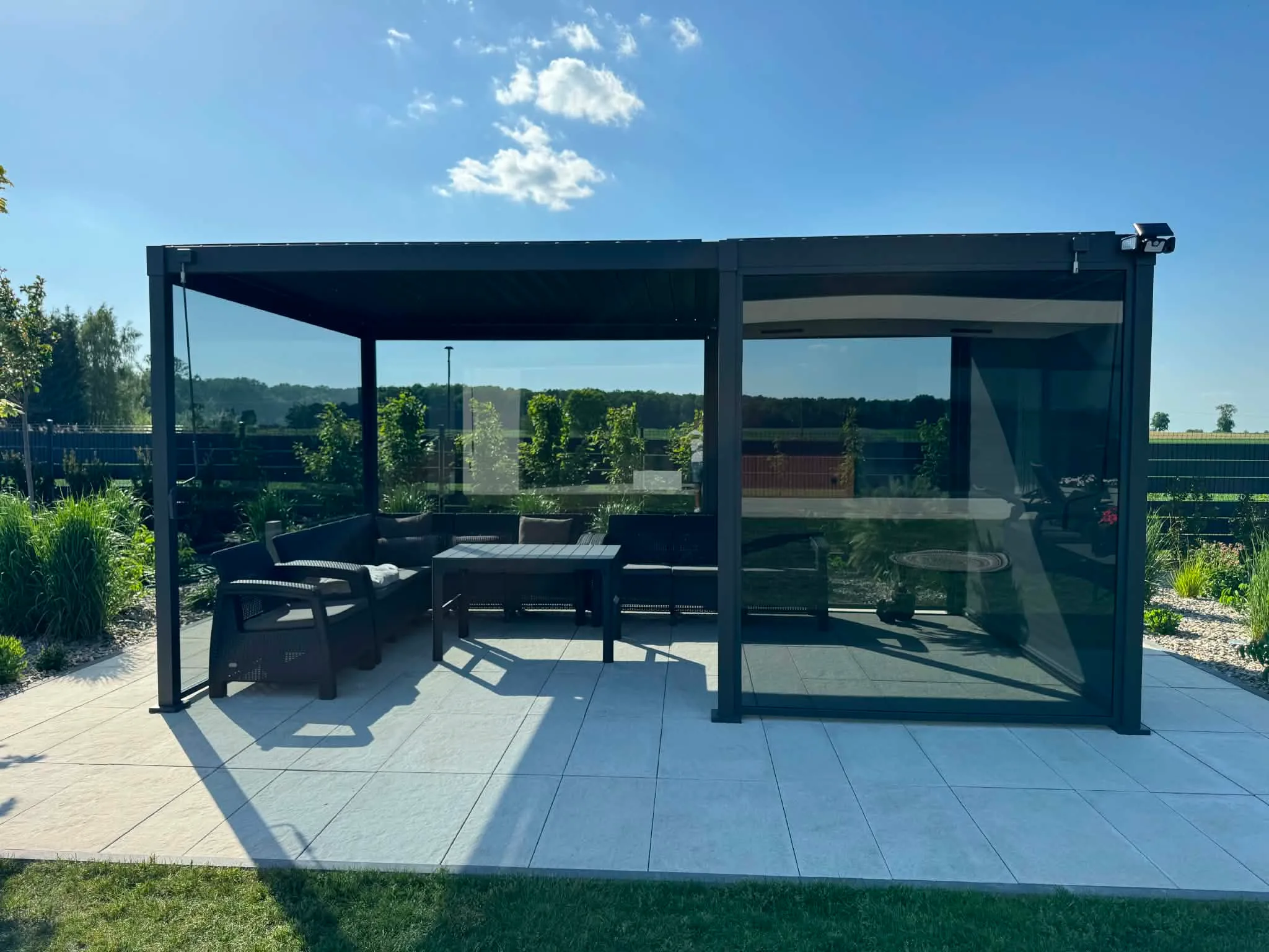 Luksusowy Szklany Salon Vetrano 5×3 m — zdjęcie 3